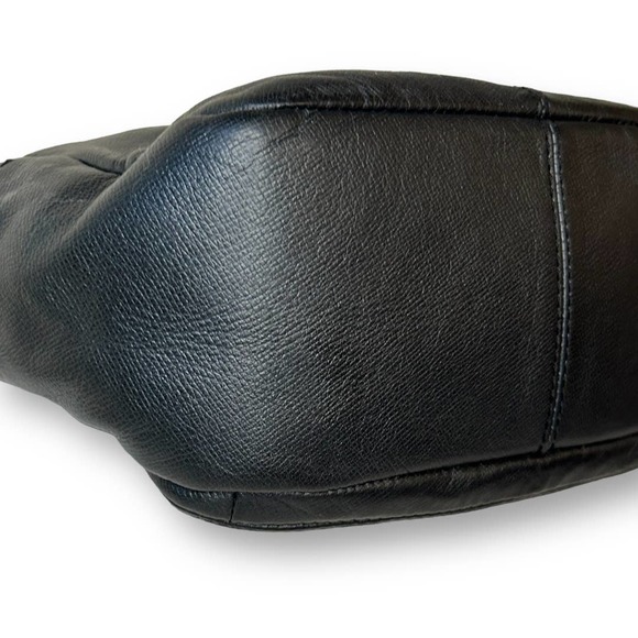 Coach Black Campbell Turnlock Leather Crossbody Camera Bag Chain Strap F24843 - Picture 14 of 14